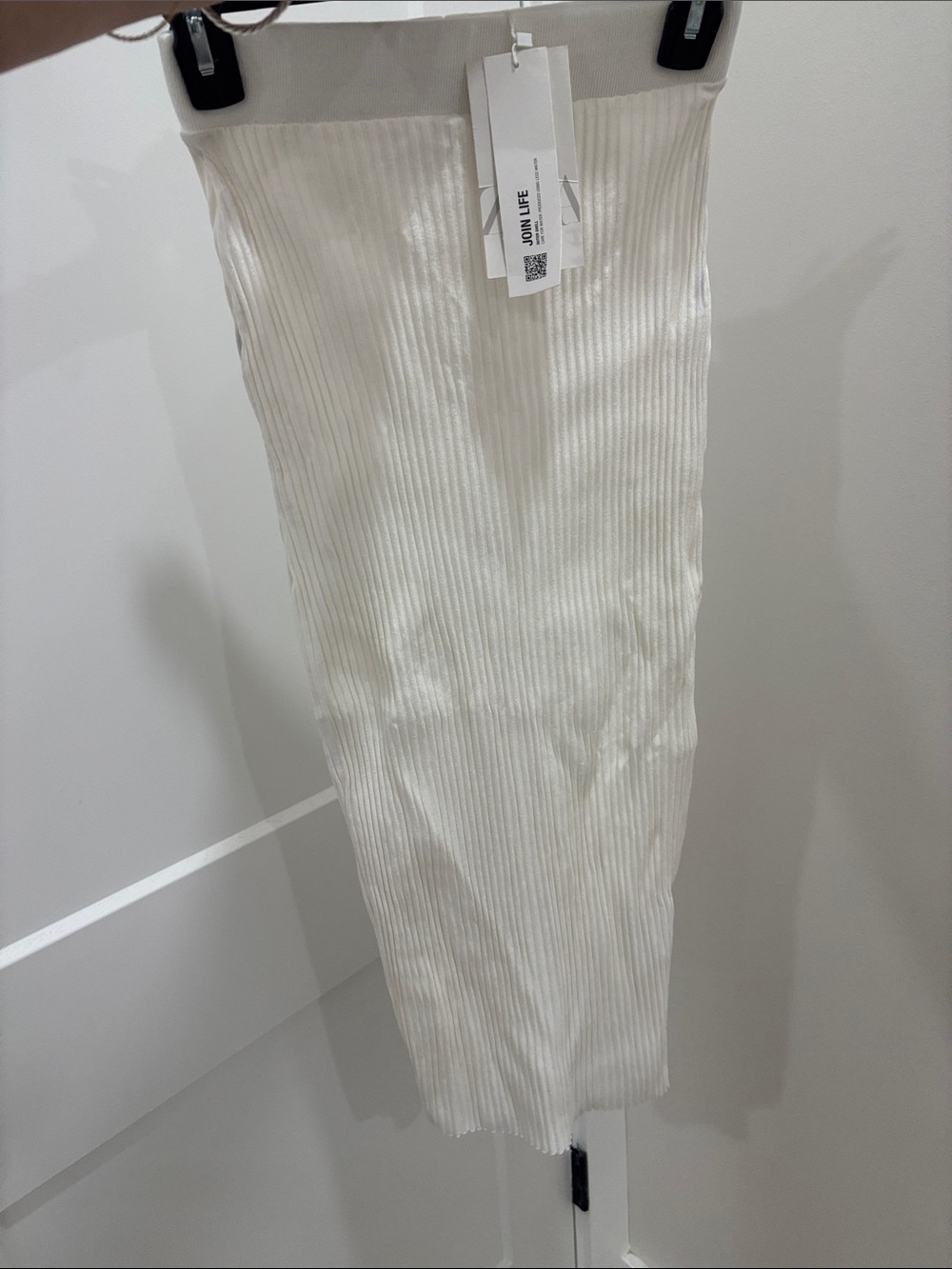 Zara Cream Ribbed Corduroy Men’s Pants